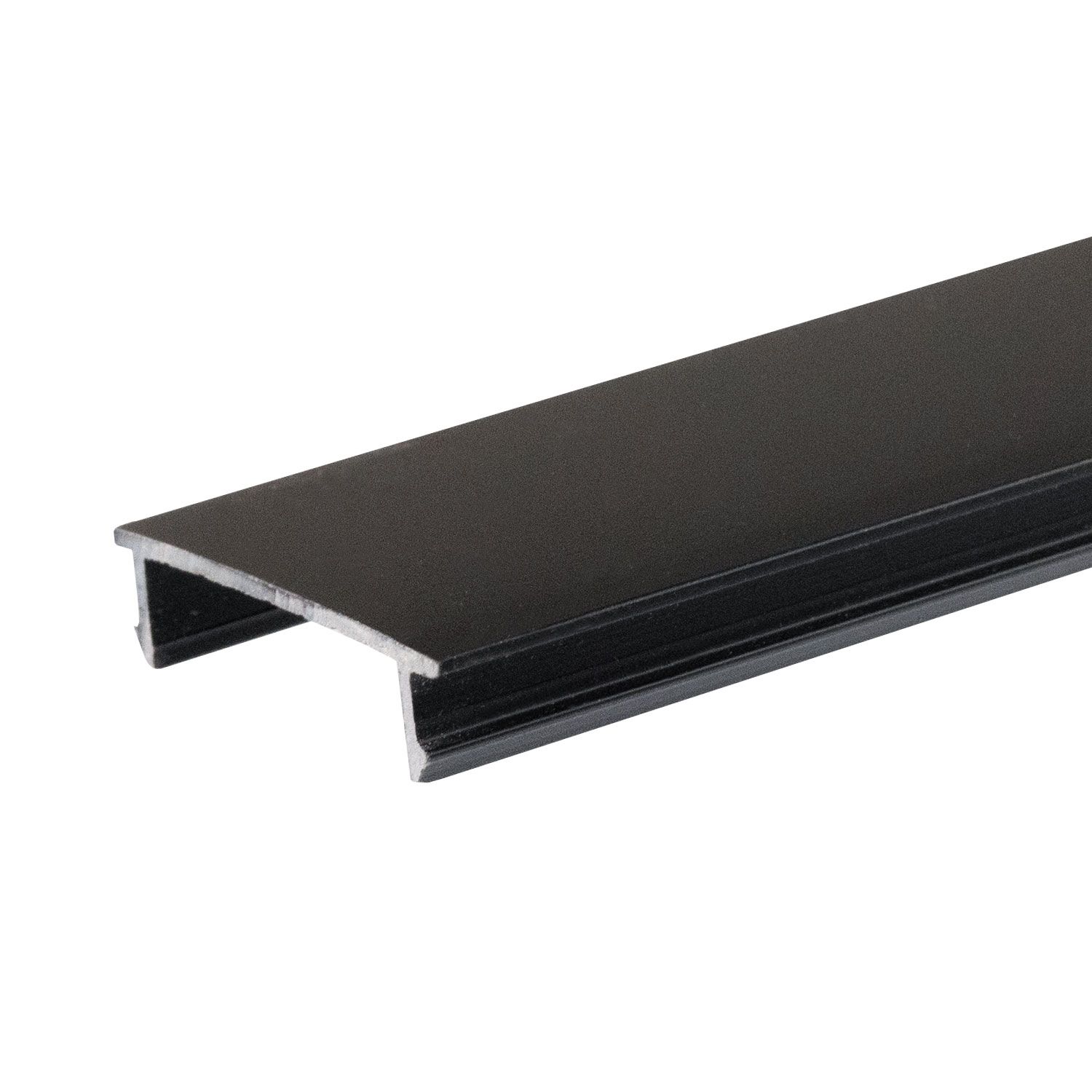 ISOLED Schutzcover schwarz für Track48 Trockenbau-, Einbau- u. Aufbauschiene (H50), 300cm - 1
