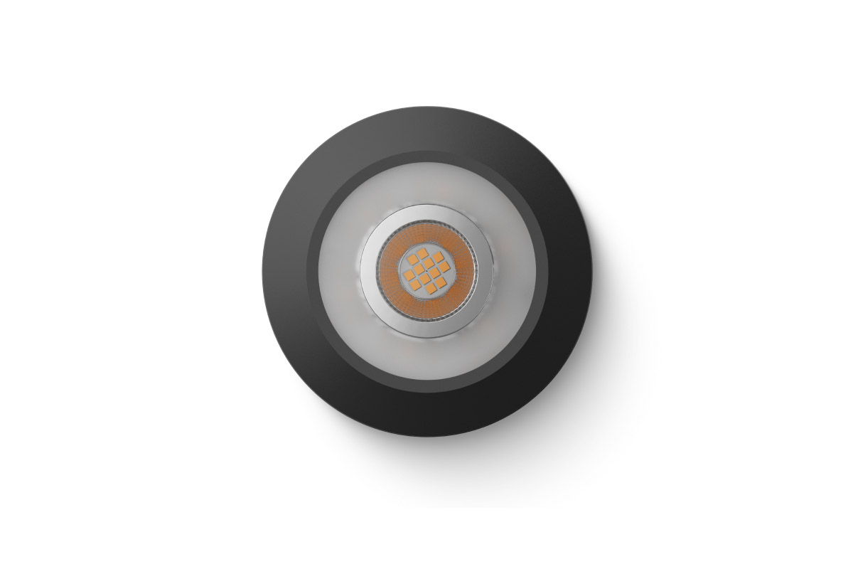 Loxone LED Spot WW PWM Anthrazit - Produktbild 1