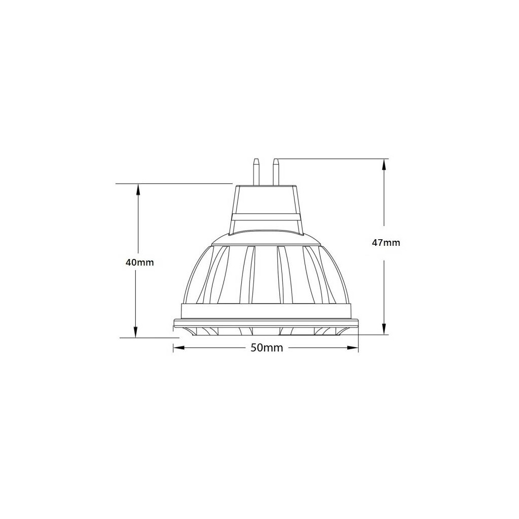 Emilum LED-Retrofit-Spot,  24V, 4W, 2700K, MR16 (GU5.3) - Produktbild 3