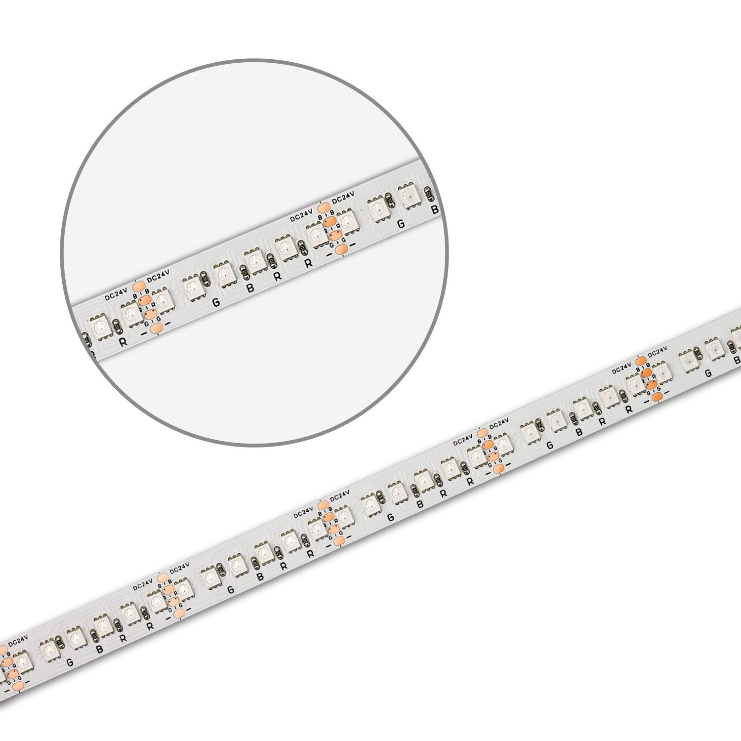 ISOLED LED RGB Linear10 Flexband, 24V DC, 12W, IP20, 5m Rolle, 180 LED/m - 2