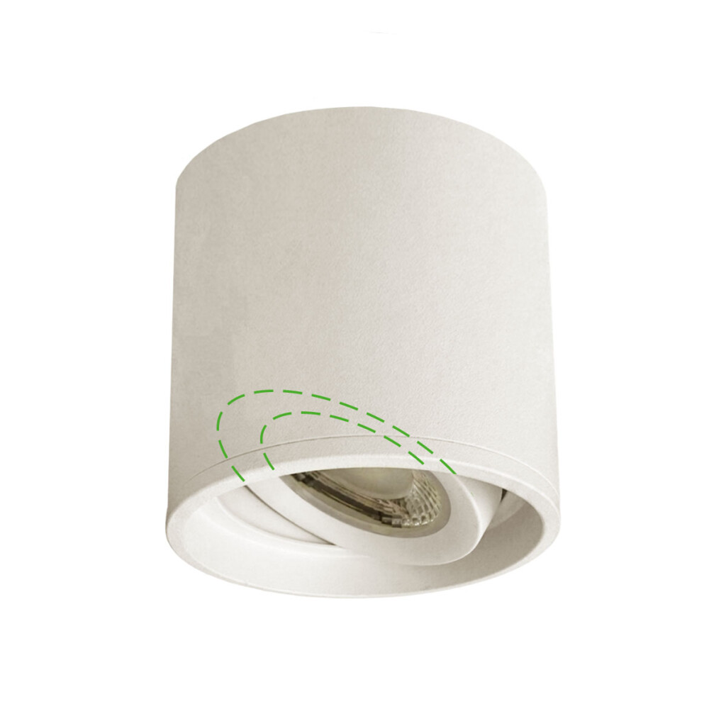 Emilum LED Ceiling Spot 24V, 8W, Dim to Warm, CRI90 Weiß - 4