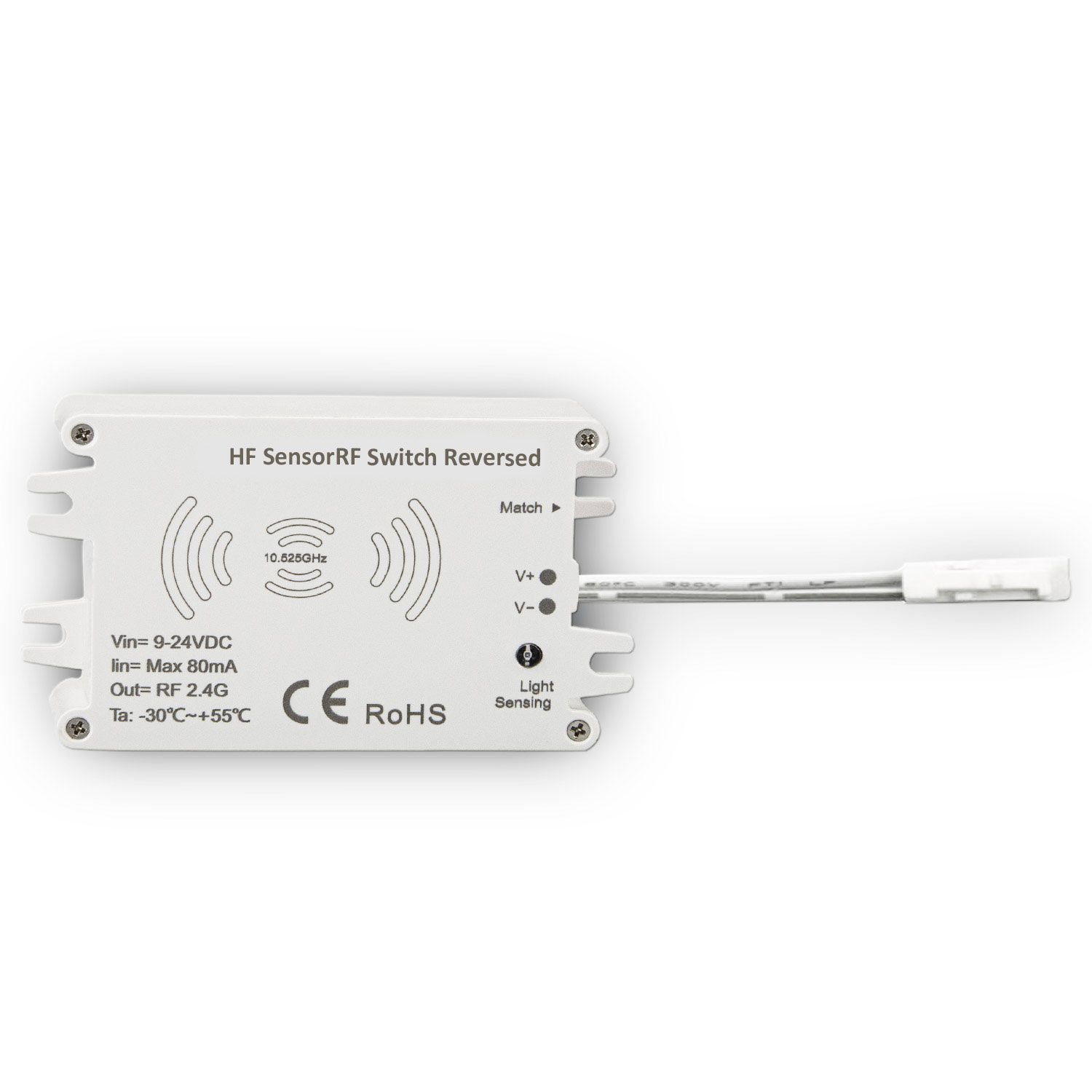 ISOLED Sys-Pro Funk HF-Bewegungsmelder MiniAMP mit invertierter Funktion für UV-C, 9-24V ISOLED Sys-Pro Funk HF-Bewegungsmelder MiniAMP mit invertierter Funktion für UV-C, 9-24V - 1