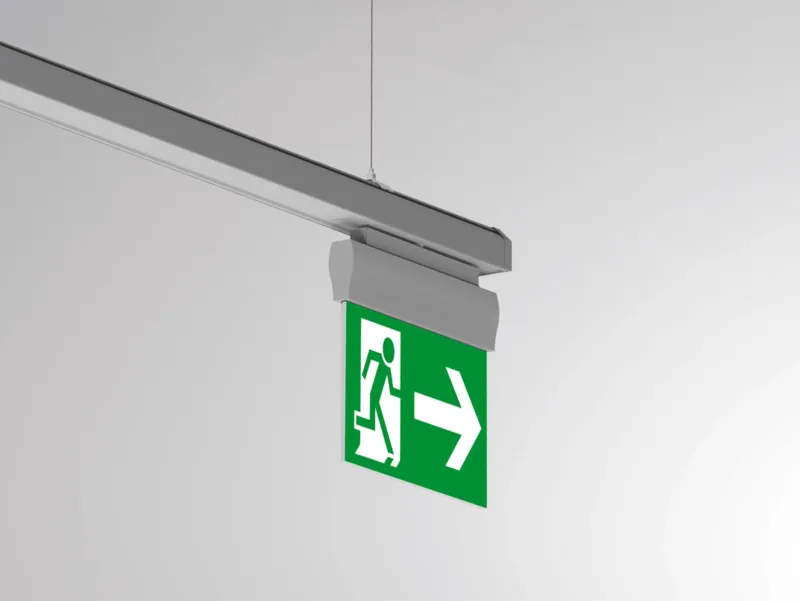 Molto Luce TRAIL LIGHT INSERT EMERGENCY EXIT (weiß) - Produktbild 3