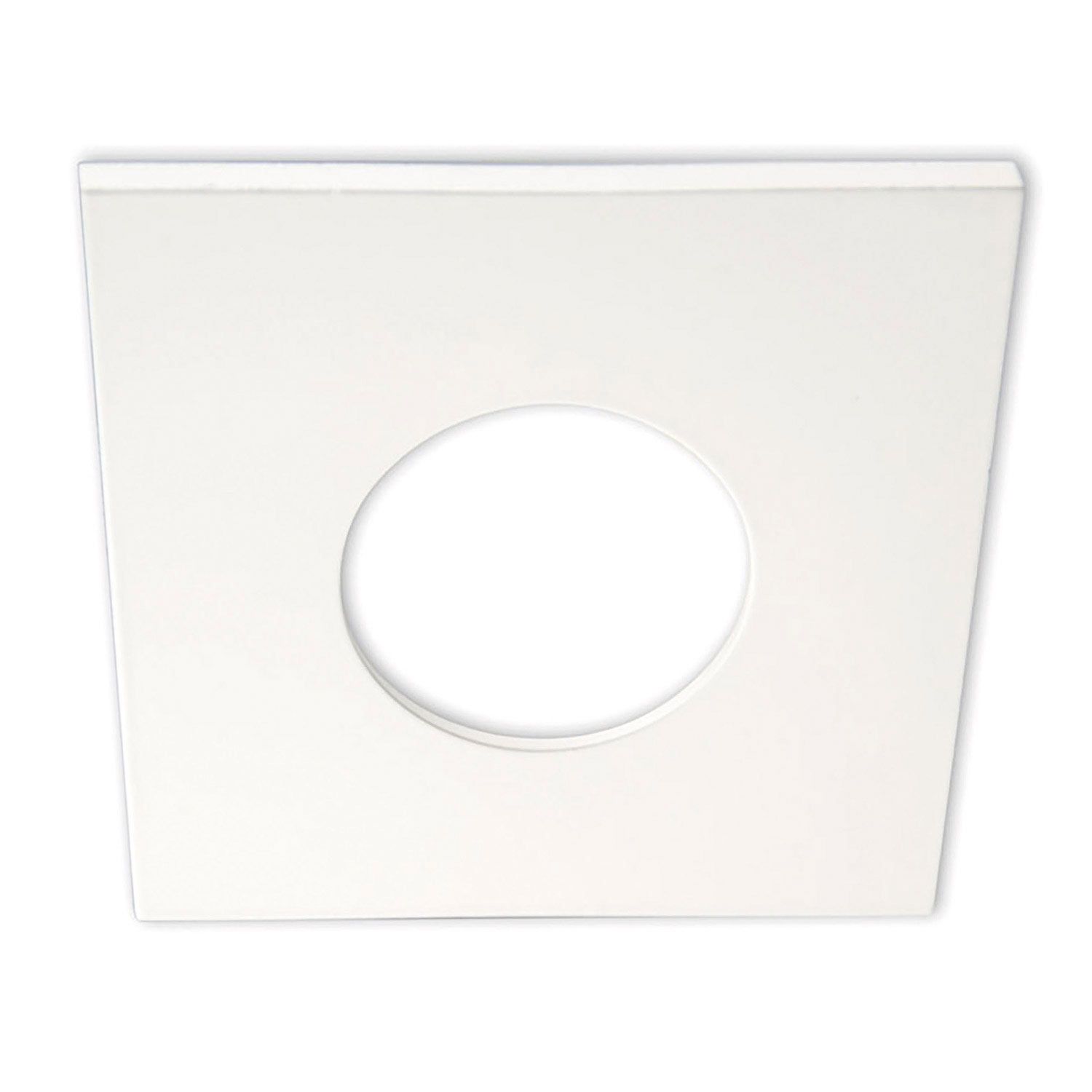 ISOLED Cover Aluminium eckig weiß matt für Sys-68 ISOLED Cover Aluminium eckig weiß matt für Sys-68 - 1
