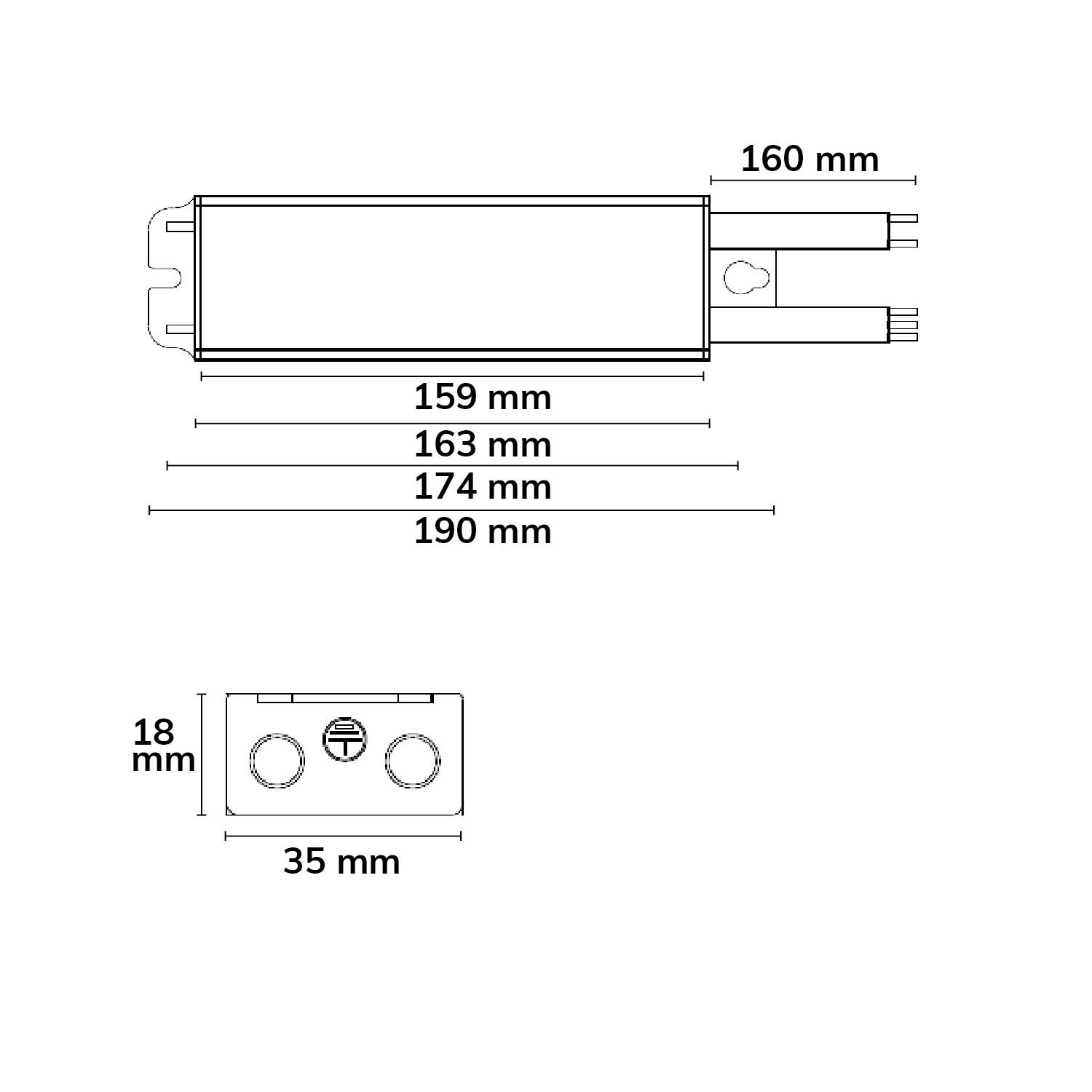 ISOLED LED Trafo 24V/DC, 0-30W, PowerSync, IP68 - 2
