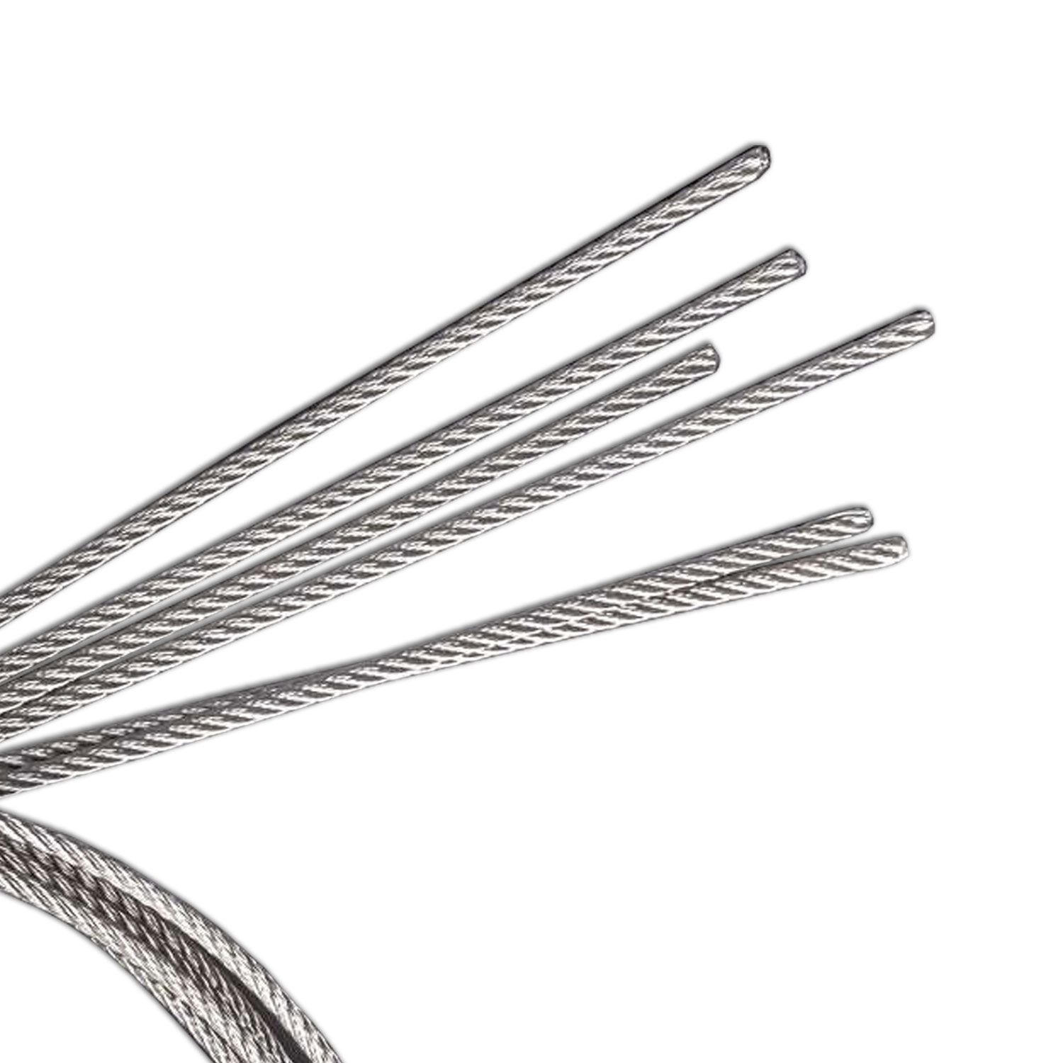 ISOLED Stahlseil 1,5mm, Länge 5m ISOLED Stahlseil 1,5mm, Länge 5m - 1
