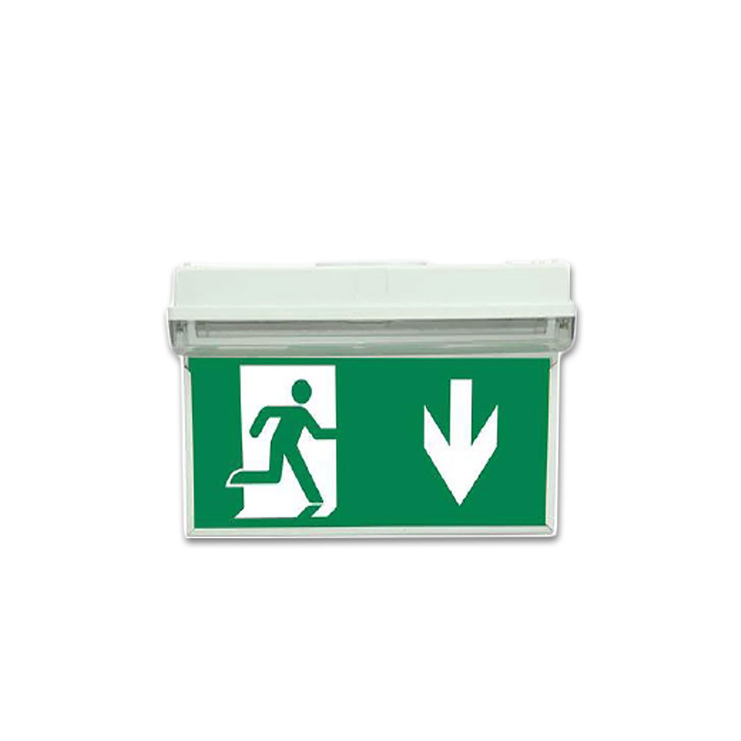 ISOLED Vertikales Schild für LED Notlicht/Fluchtwegleuchte UNI4 - 5