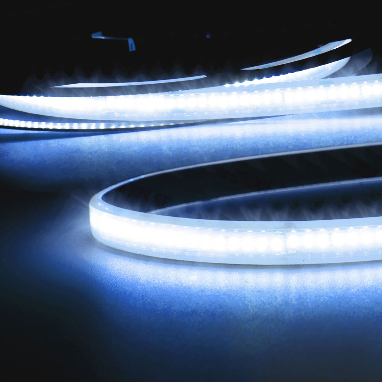 ISOLED LED AQUA CRI9B Linear 48V Flexband, 8W, IP68, blau, 5m Rolle, 240 LED/m - 1