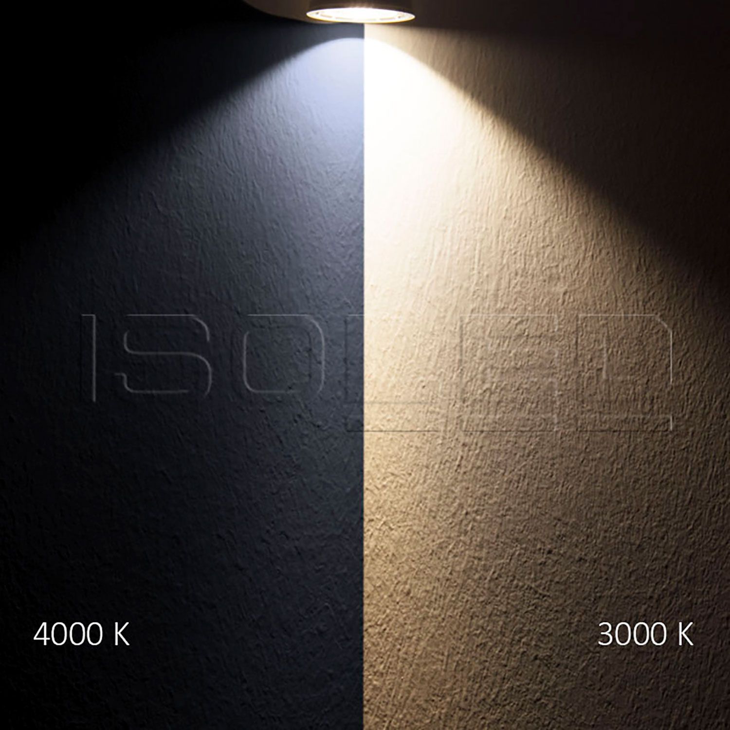 ISOLED LED Einbaustrahler Sys-90, 12W, ColorSwitch 3000|4000K, dimmbar (exkl. Cover) - 5