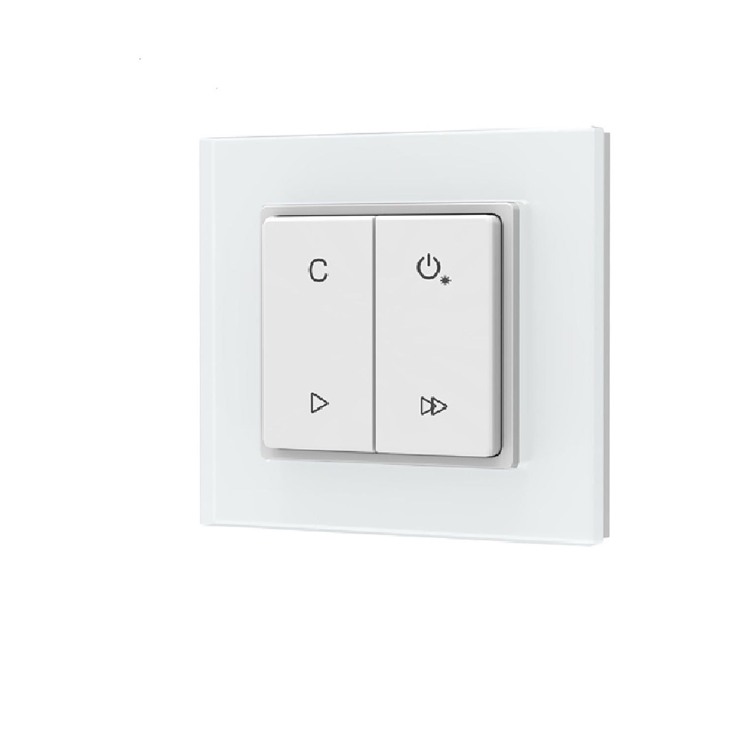 ISOLED Sys-Pro RGB/RGB+W 1 Zone Aufputz-Tast-Fernbedienung mit Batterie - 1
