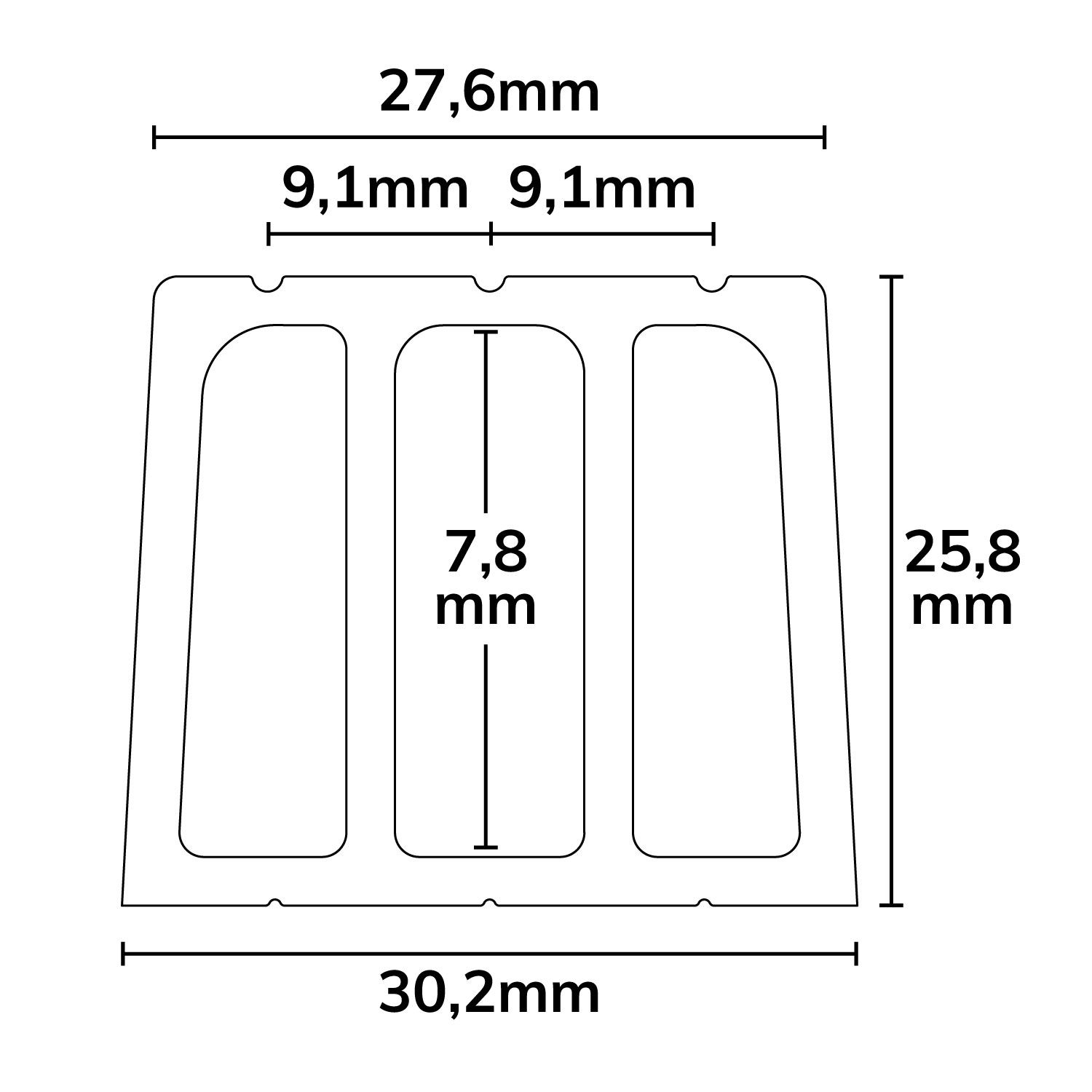 ISOLED Betoneinlegeprofil für DIVE20 200cm - 3