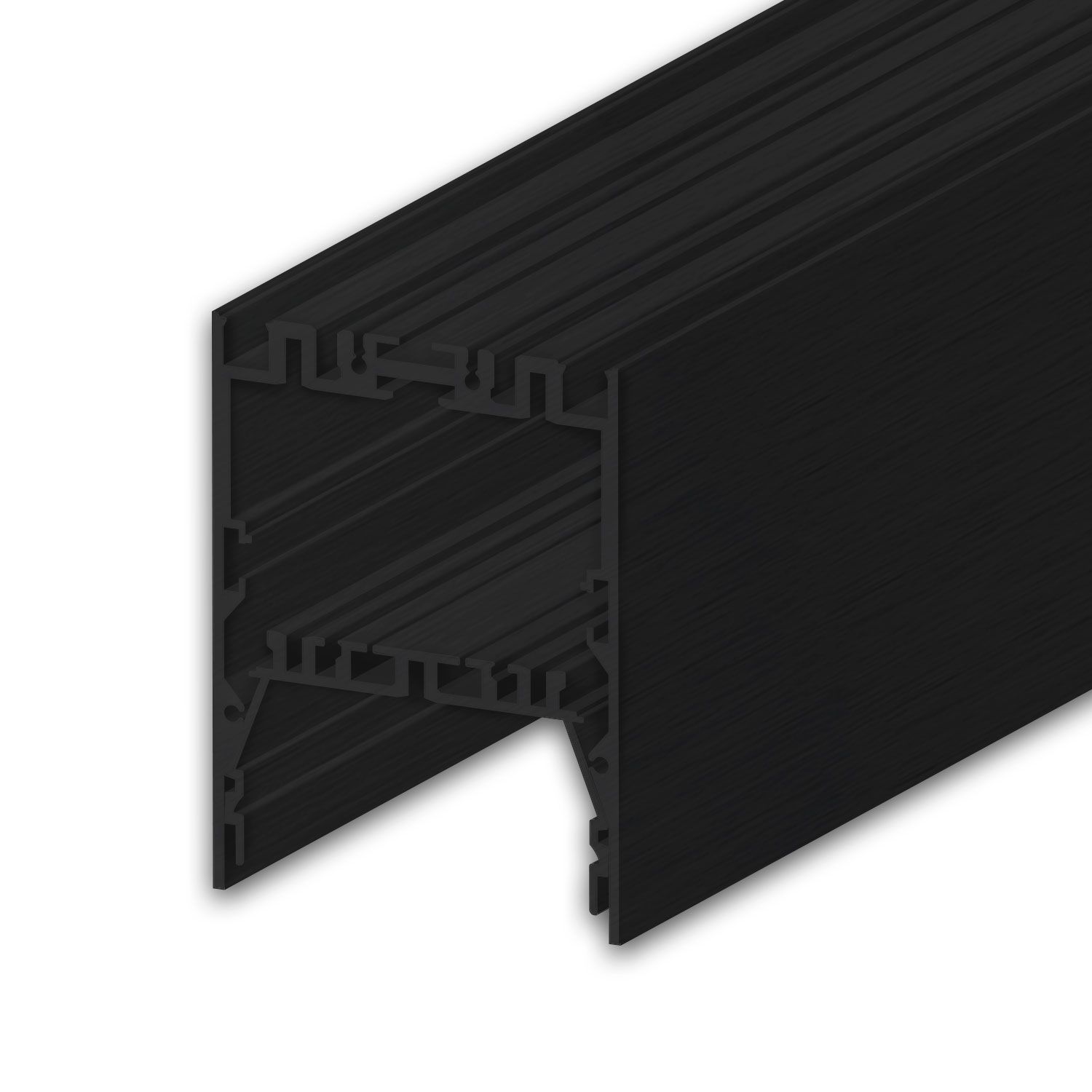 ISOLED LED Leuchtenprofil LAMP40 Aluminium schwarz pulverbeschichtet, 300cm ISOLED LED Leuchtenprofil LAMP40 Aluminium schwarz pulverbeschichtet, 300cm - 1