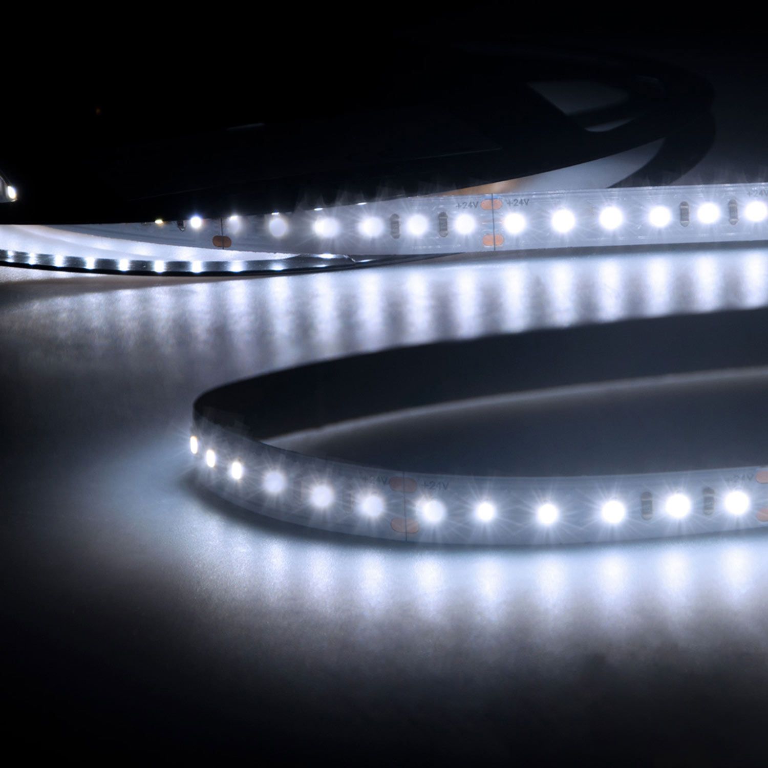 ISOLED LED CRI965 CC Flexband, 24V DC, 12W, IP20, 6500K, 15m Rolle, 120 LED/m - 1