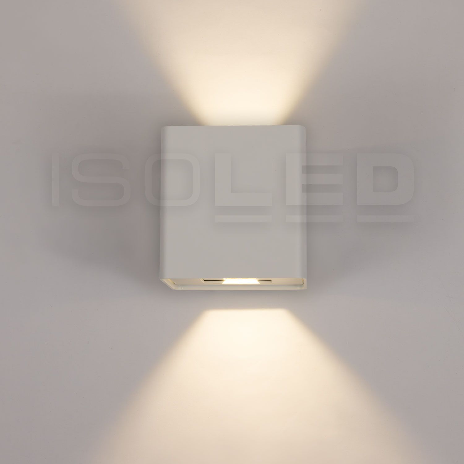 ISOLED LED Wandleuchte Flex Up&Down 2x5W CREE, IP54, weiß, warmweiß - 6