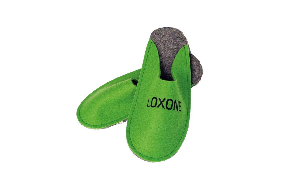 Loxone Filzpantoffeln Gr. 37/38 - Produktbild 1