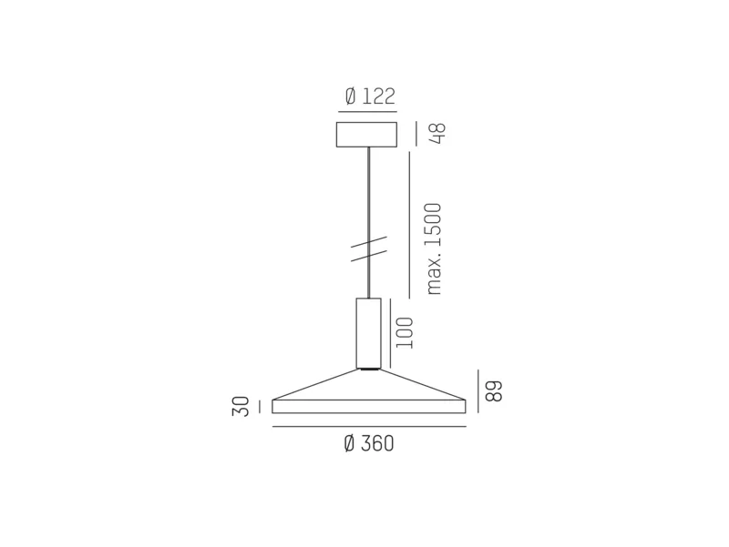 Molto Luce LORA 3 PD (schwarz) - Produktbild 2