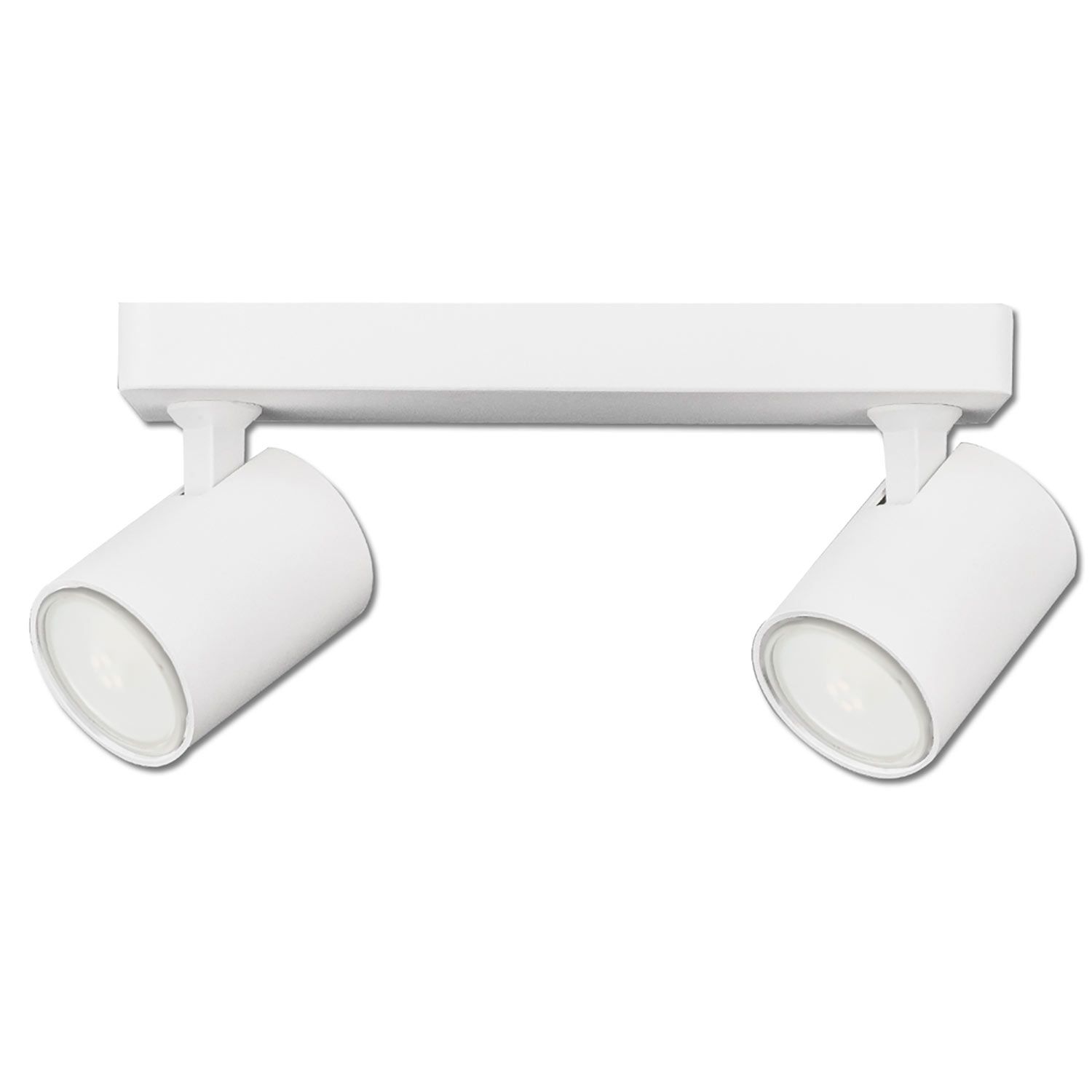 ISOLED Wand-/Deckenleuchte GU10 Dual, IP20, weiß, exkl. Leuchtmittel ISOLED Wand-/Deckenleuchte GU10 Dual, IP20, weiß, exkl. Leuchtmittel - 1