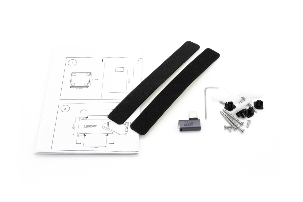 Loxone Montageset iPad Wallmount - Produktbild 2