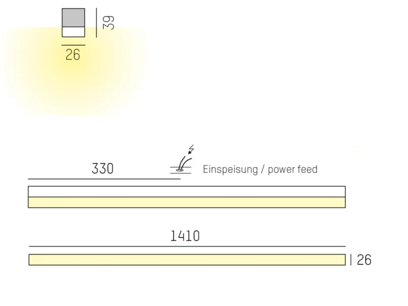 Molto Luce VOLTO COPERTO SD (schwarz/satiniert) - 2