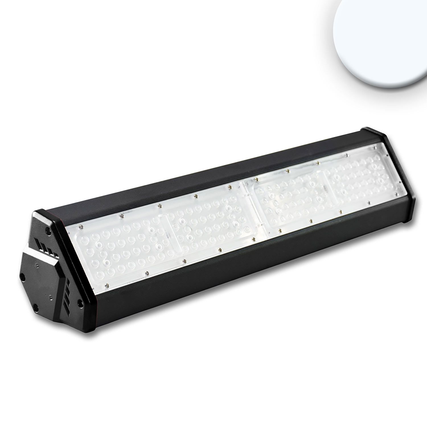ISOLED LED Hallenleuchte LN 100W, 90°, IK10, IP65, 1-10V dimmbar, kaltweiß - 1