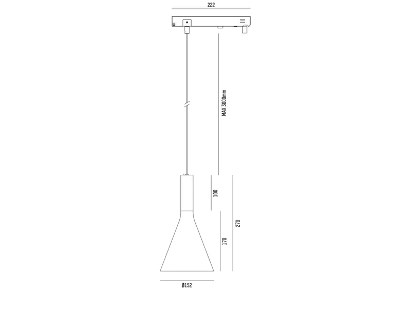 Molto Luce LORA 1 PD TRACK (schwarz) - 2