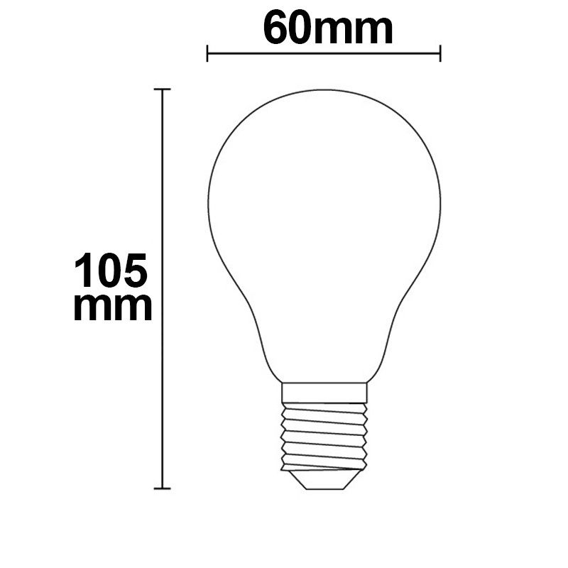 ISOLED E27 LED Birne, 5W, milky, warmweiß, dimmbar - 3