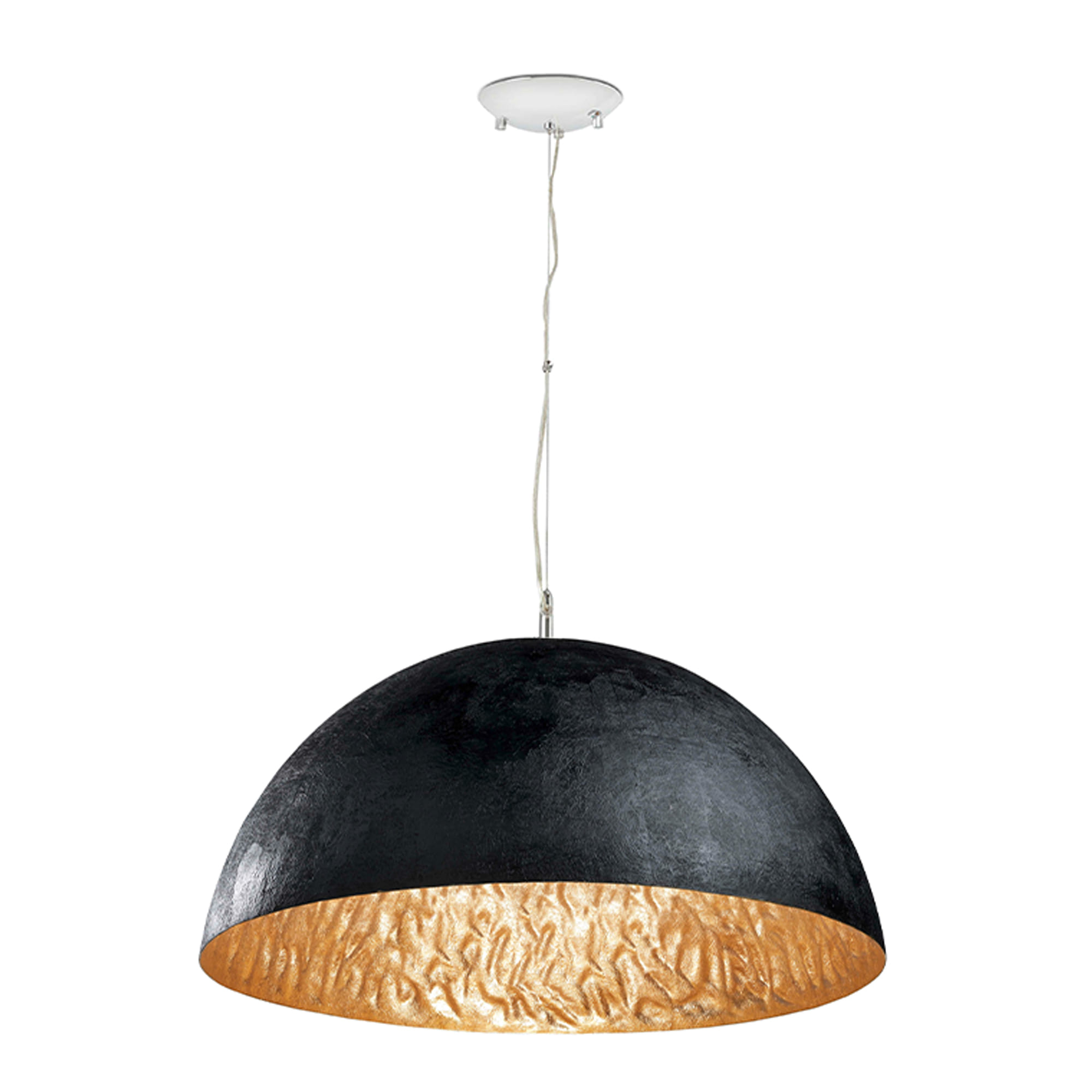 Faro MAGMA Schwarz-goldene Pendelleuchte Faro MAGMA Schwarz-goldene Pendelleuchte - 1