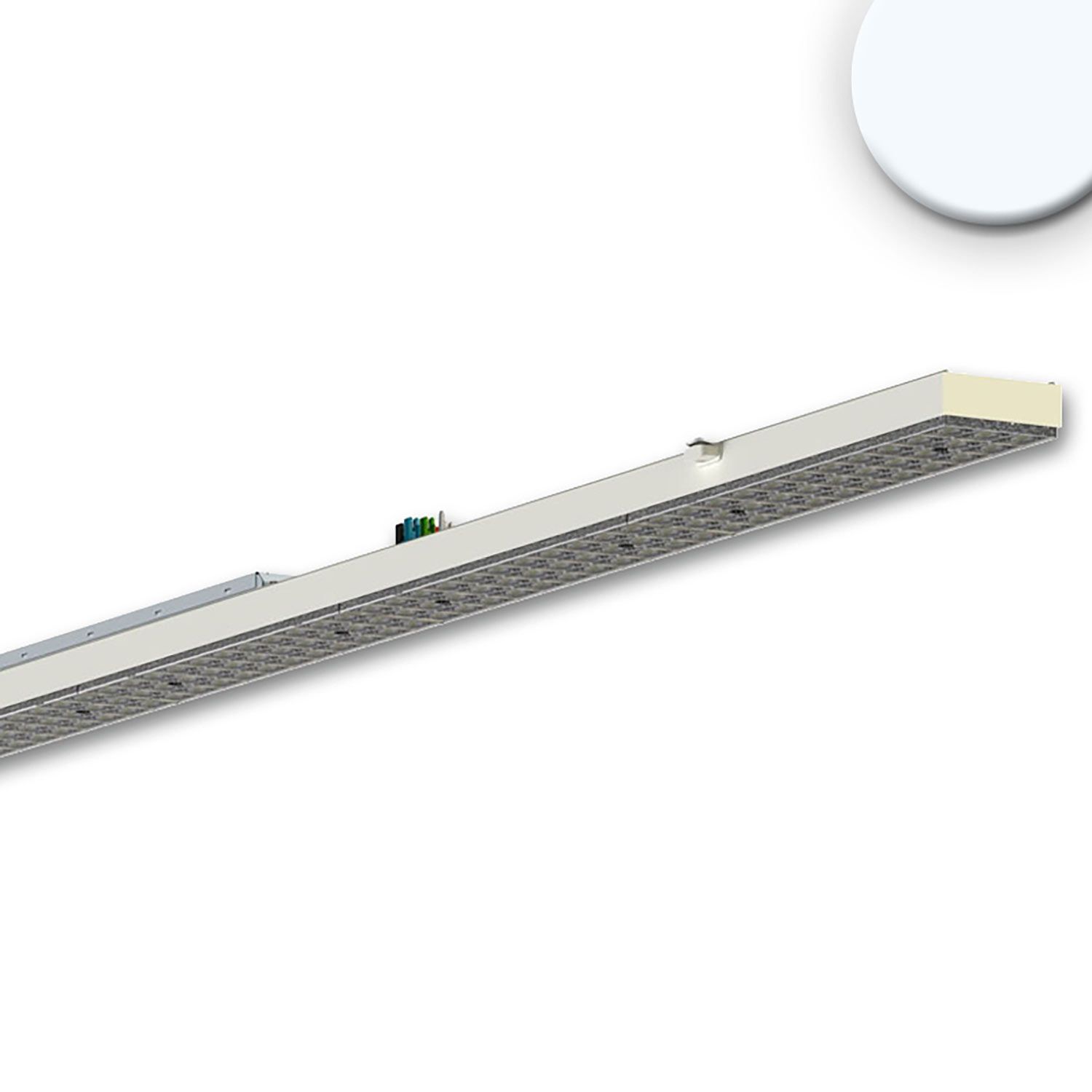 ISOLED FastFix LED Linearsystem S Modul 1,5m 25-75W, 5000K, 180lm/W, 25° rechts ISOLED FastFix LED Linearsystem S Modul 1,5m 25-75W, 5000K, 180lm/W, 25° rechts - 1