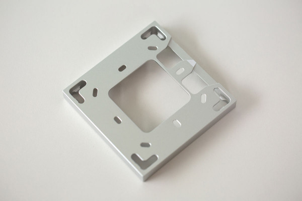 Loxone Montagerahmen 1-fach Silber - Produktbild 2