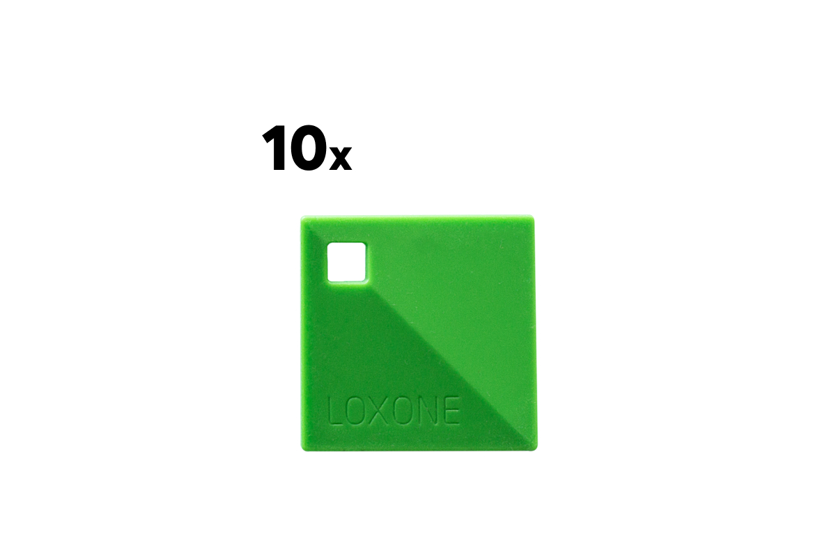 Loxone NFC Key Fob Set - 10 Stück - Produktbild 1