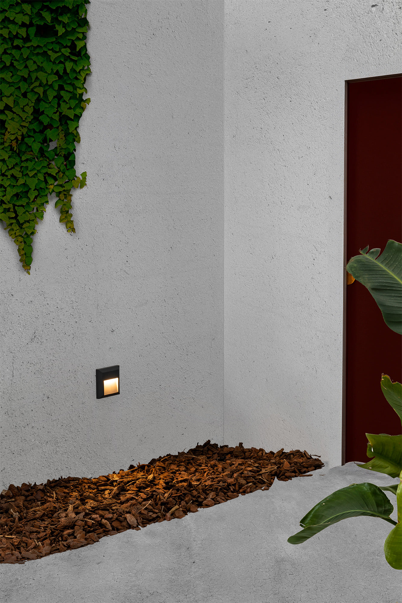 Faro GRANT SQ Dunkelgraue Wandleuchte - Produktbild 2