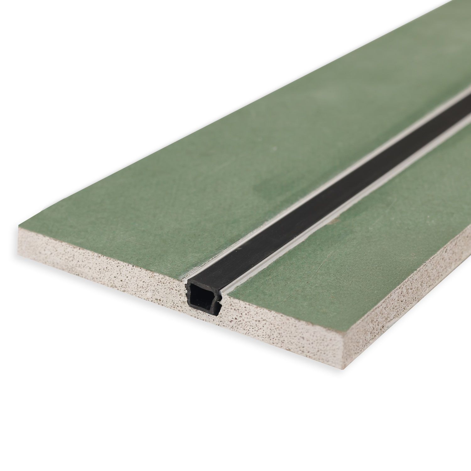 ISOLED Plaster 10 One Gipskarton-Feuchtraumplatte 12.5mm, mit Profileinsatz inkl. Schutzcover, 200cm ISOLED Plaster 10 One Gipskarton-Feuchtraumplatte 12.5mm, mit Profileinsatz inkl. Schutzcover, 200cm - 1