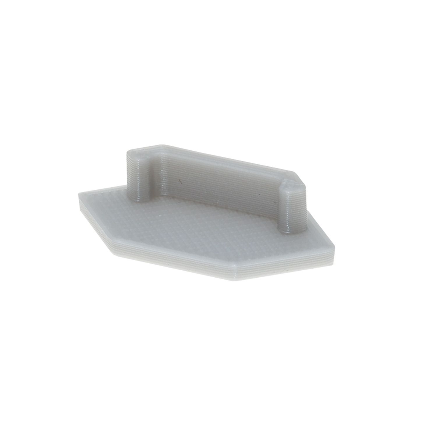 ISOLED Endkappe E204 für LED Fliesenprofil Ausseneck, 1STK - 2