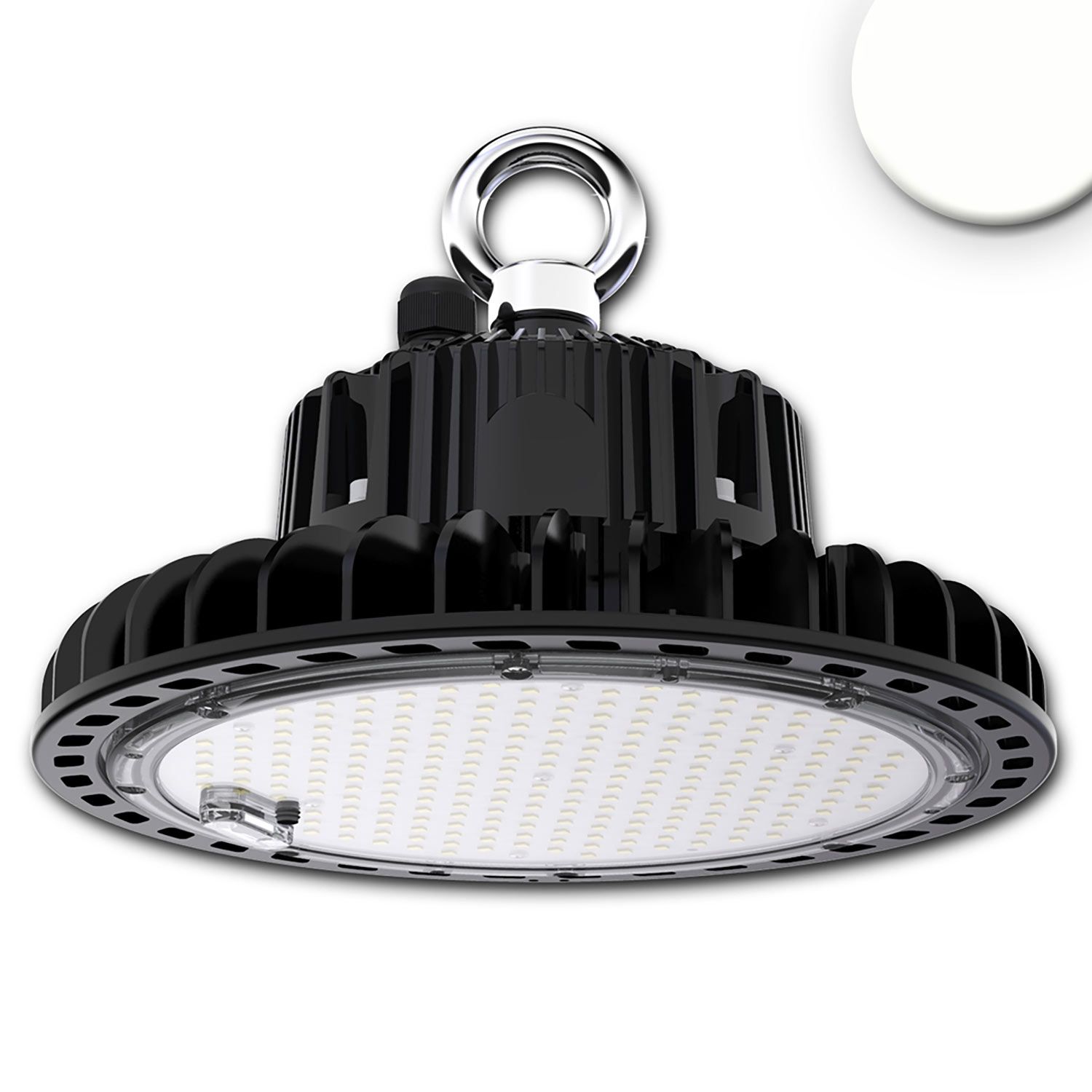 ISOLED LED Hallenleuchte FL 200W, 60°, IK10, IP65, 1-10V dimmbar, neutralweiß - 1