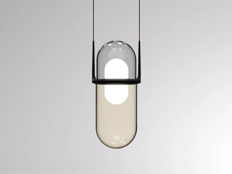 Molto Luce PILLE PDI (schwarz/grau champagner) Molto Luce PILLE PDI (schwarz/grau champagner) - Produktbild 1
