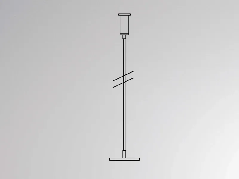Molto Luce LOG 50 Abhängung - 1