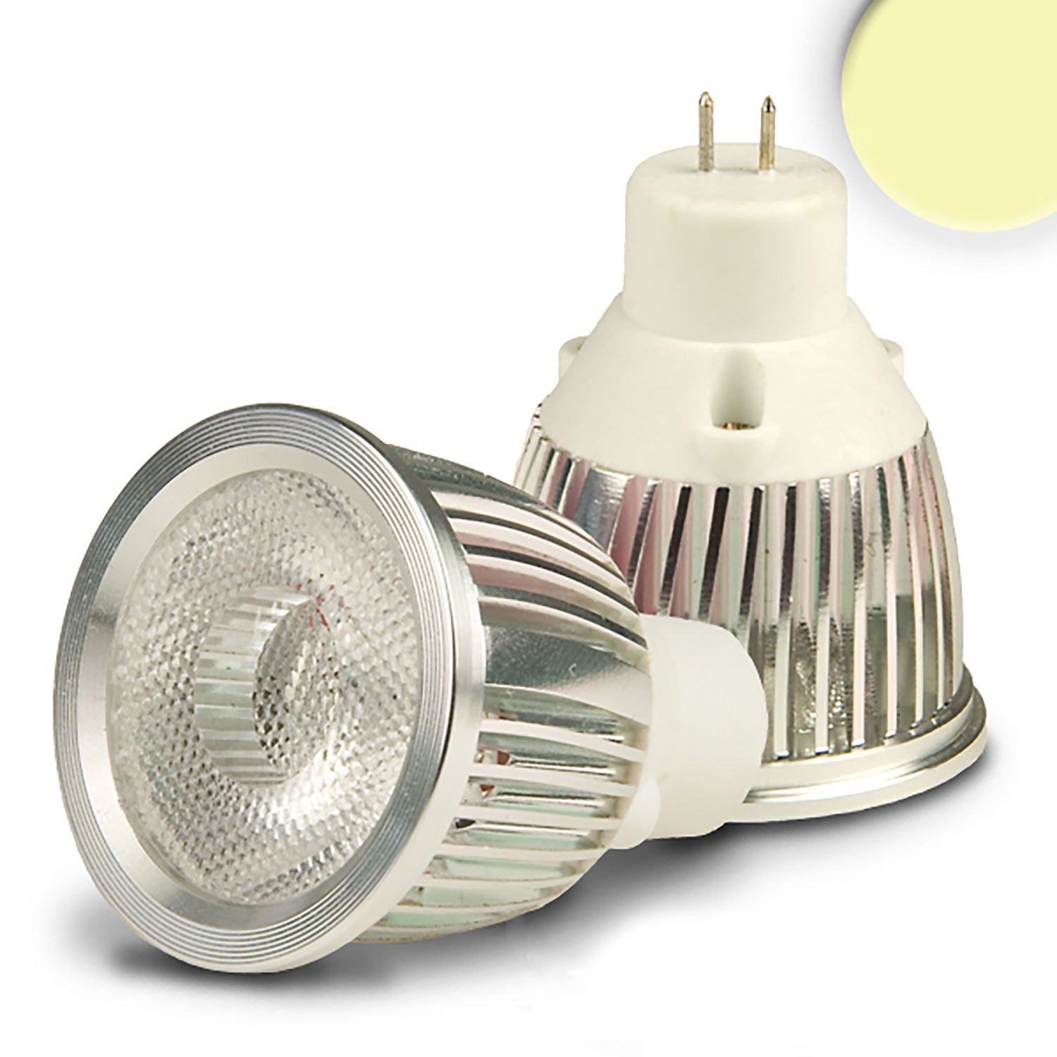 ISOLED MR11 LED Strahler 3W COB, 38°, warmweiß - 1