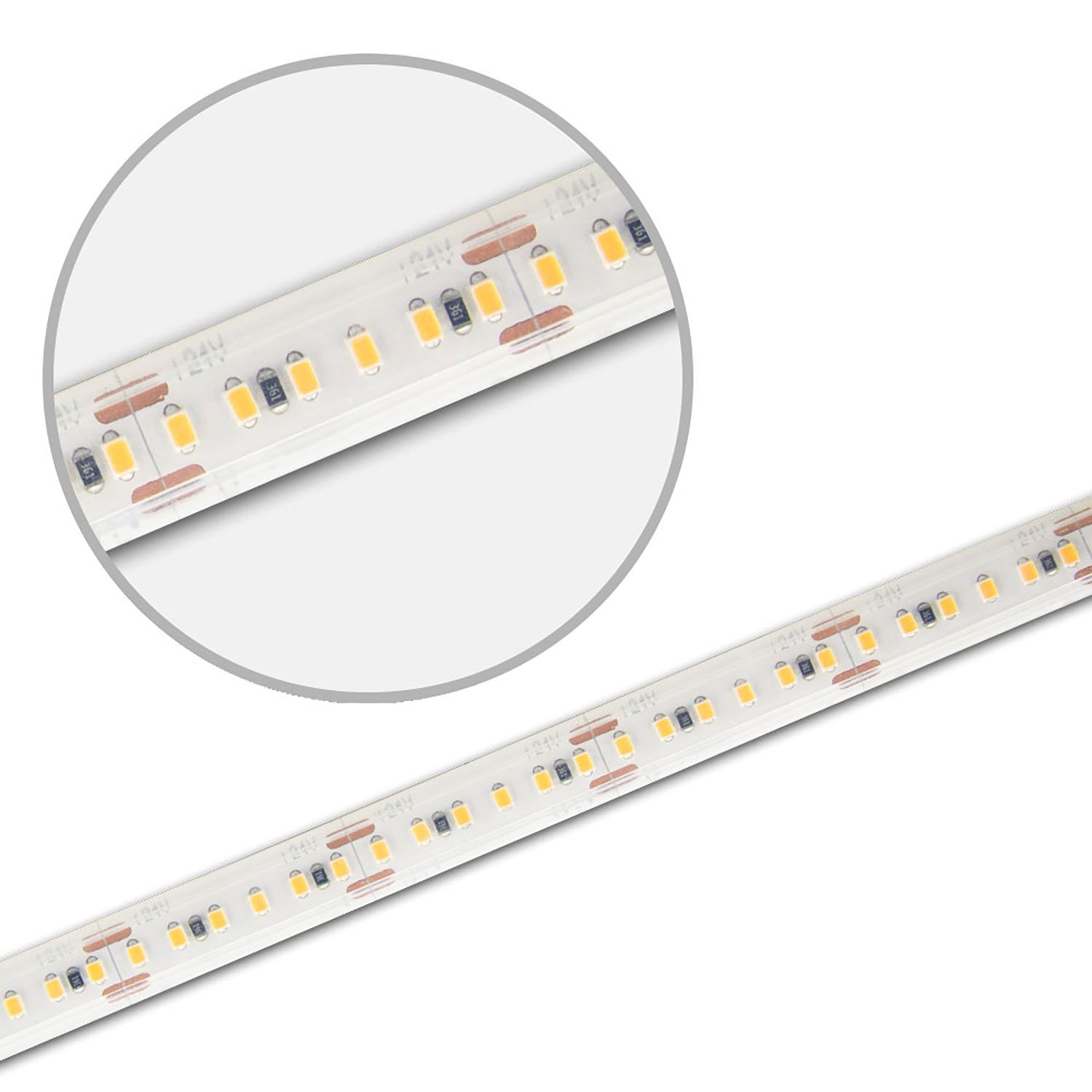 ISOLED LED CRI930 Linear11 Flexband, 24V DC, 10W, IP54, 3000K, 5m Rolle, 239 LED/m - 2