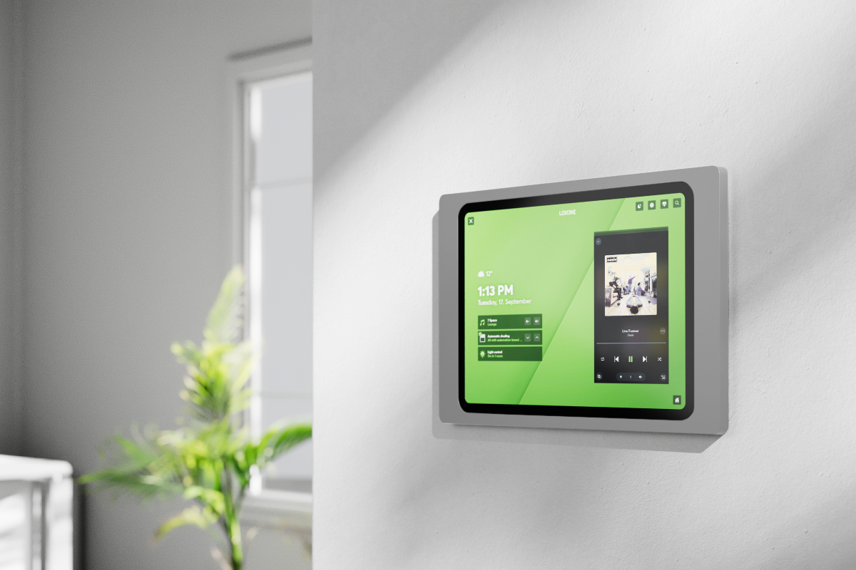 Loxone iPad Wallmount 10,9" Silber - Produktbild 3