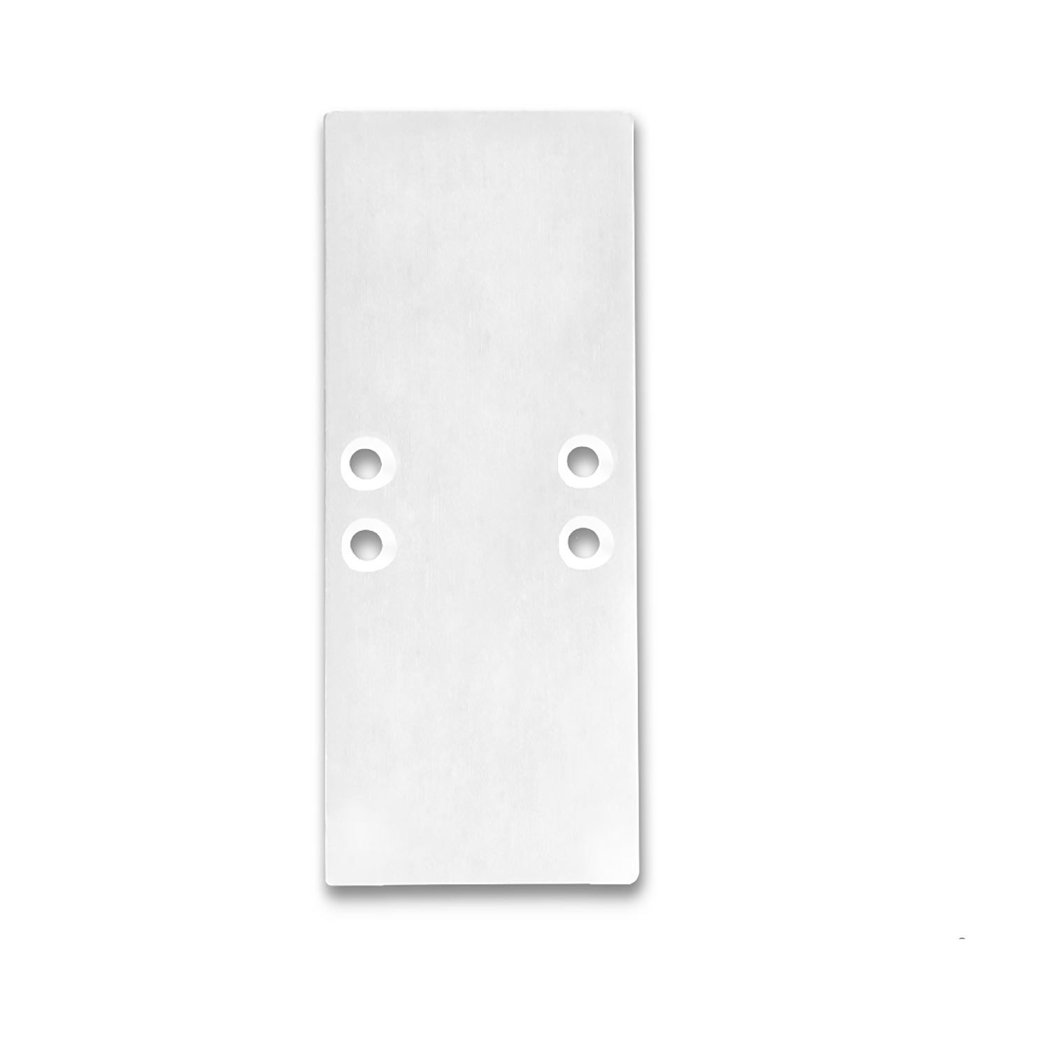 ISOLED Endkappe EC66 Aluminium weiß RAL9003 für Profil 2SIDE, 2 STK, inkl. Schrauben ISOLED Endkappe EC66 Aluminium weiß RAL9003 für Profil 2SIDE, 2 STK, inkl. Schrauben - 1