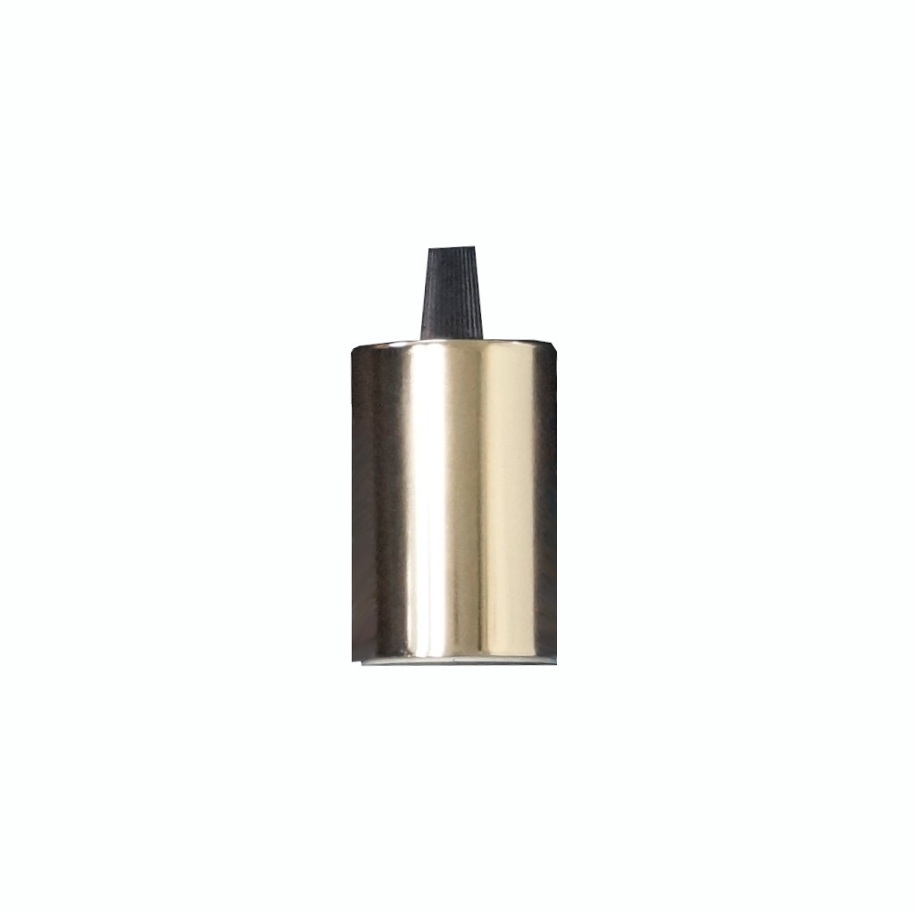 Emilum Schnurpendel mit Textilkabel, E27 Sockel Gold - Produktbild 3