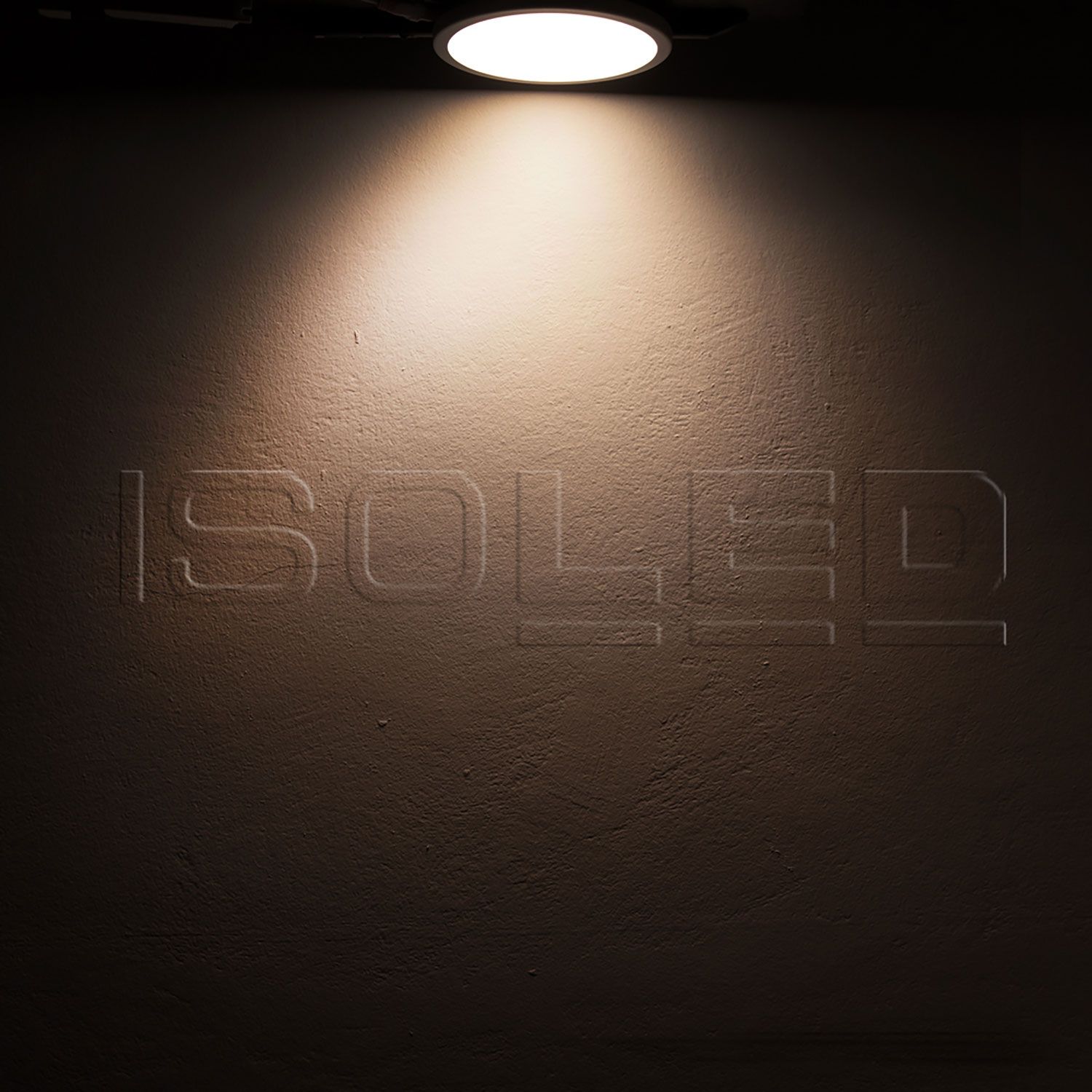 ISOLED LED Downlight Flex 8W, prismatisch, 120°, Lochausschnitt 50-100mm, warmweiß, dimmbar - 4