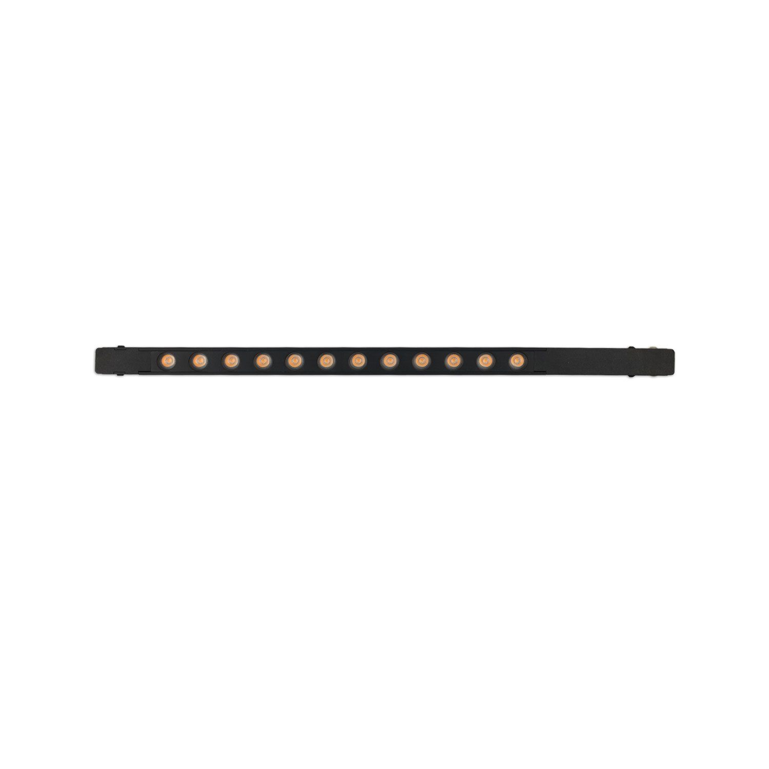 ISOLED Track48 Leuchte Mini Raster, schwarz, 34cm, 12W, 36°, UGR
