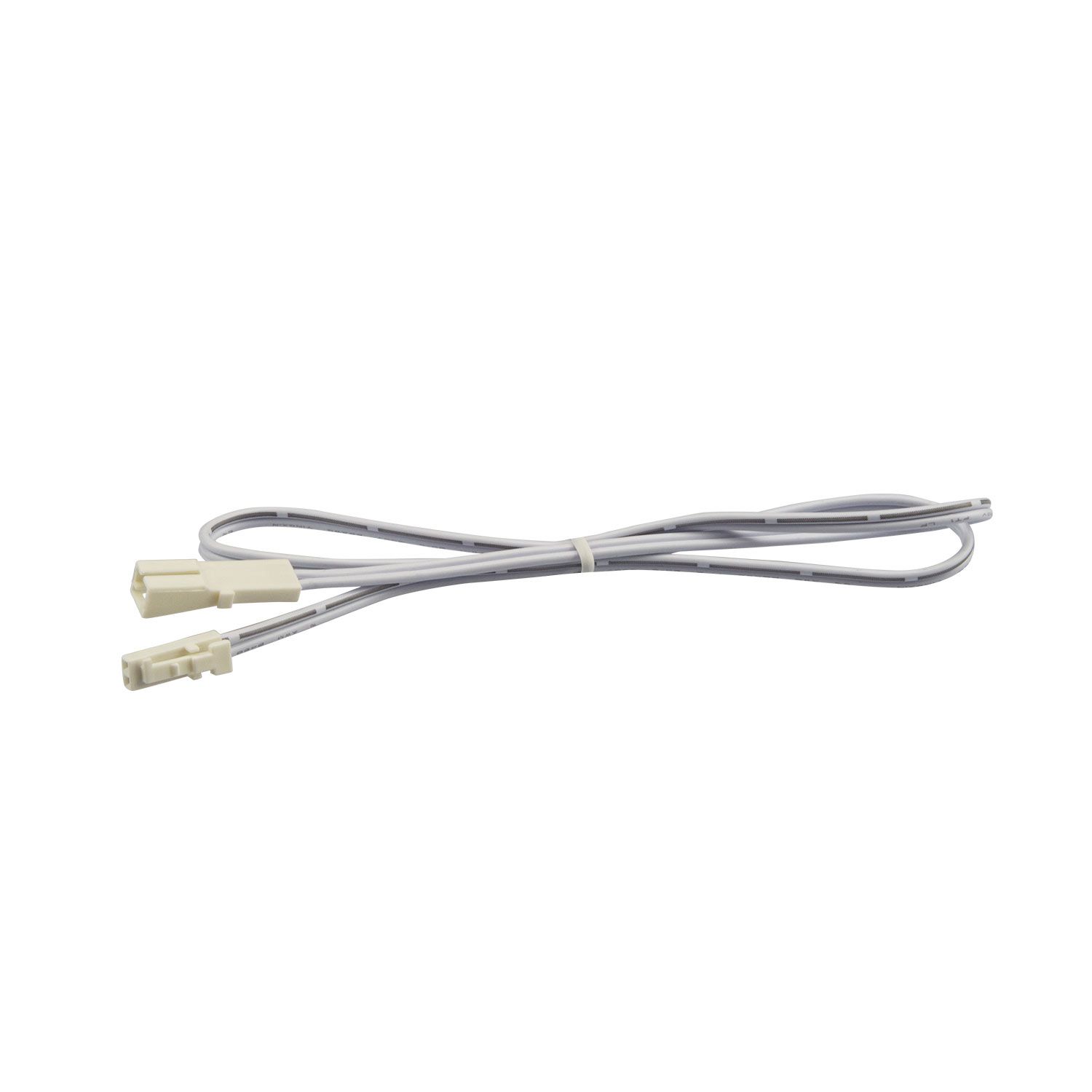 ISOLED MiniAMP Verlängerung male-female, 50cm, 2-polig, weiß, max. 3A - 1