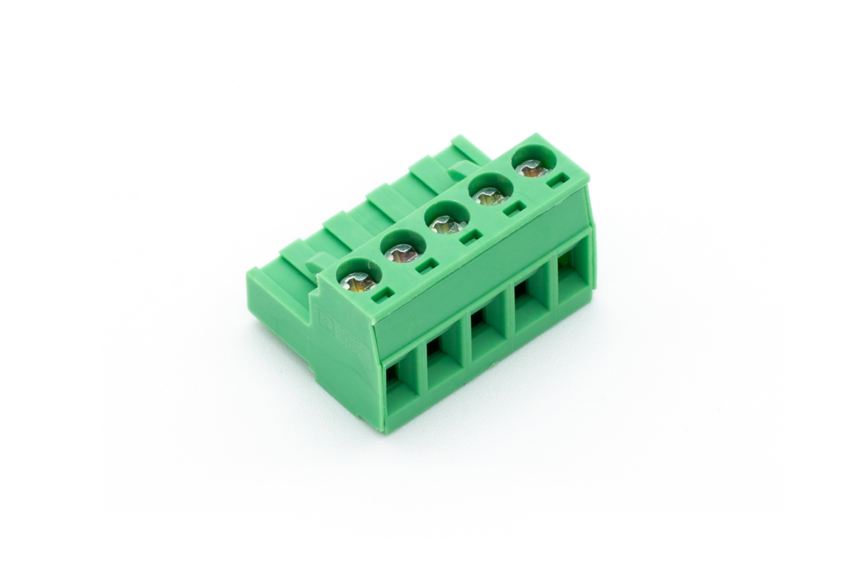 Loxone Schraub-Steckklemme Grün 5fach Loxone Schraub-Steckklemme Grün 5fach - 1