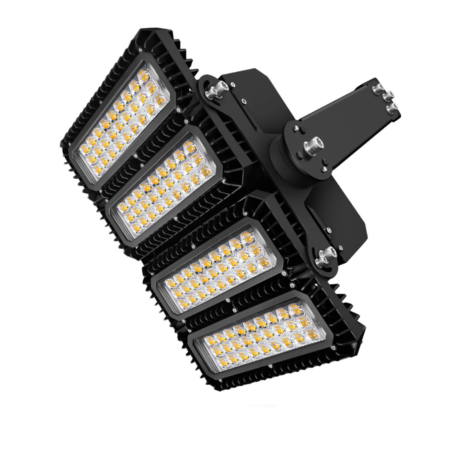 ISOLED LED Flutlichtanlage 450W, 130x40°, 2 Module (Lichtpunkte), DALI dimmbar, 4000K, IP66 - 1