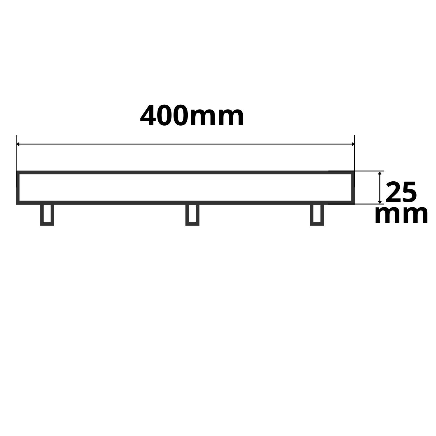 ISOLED Deckenbaldachin rund, schwarz, für 5-Fachabhängung - 2