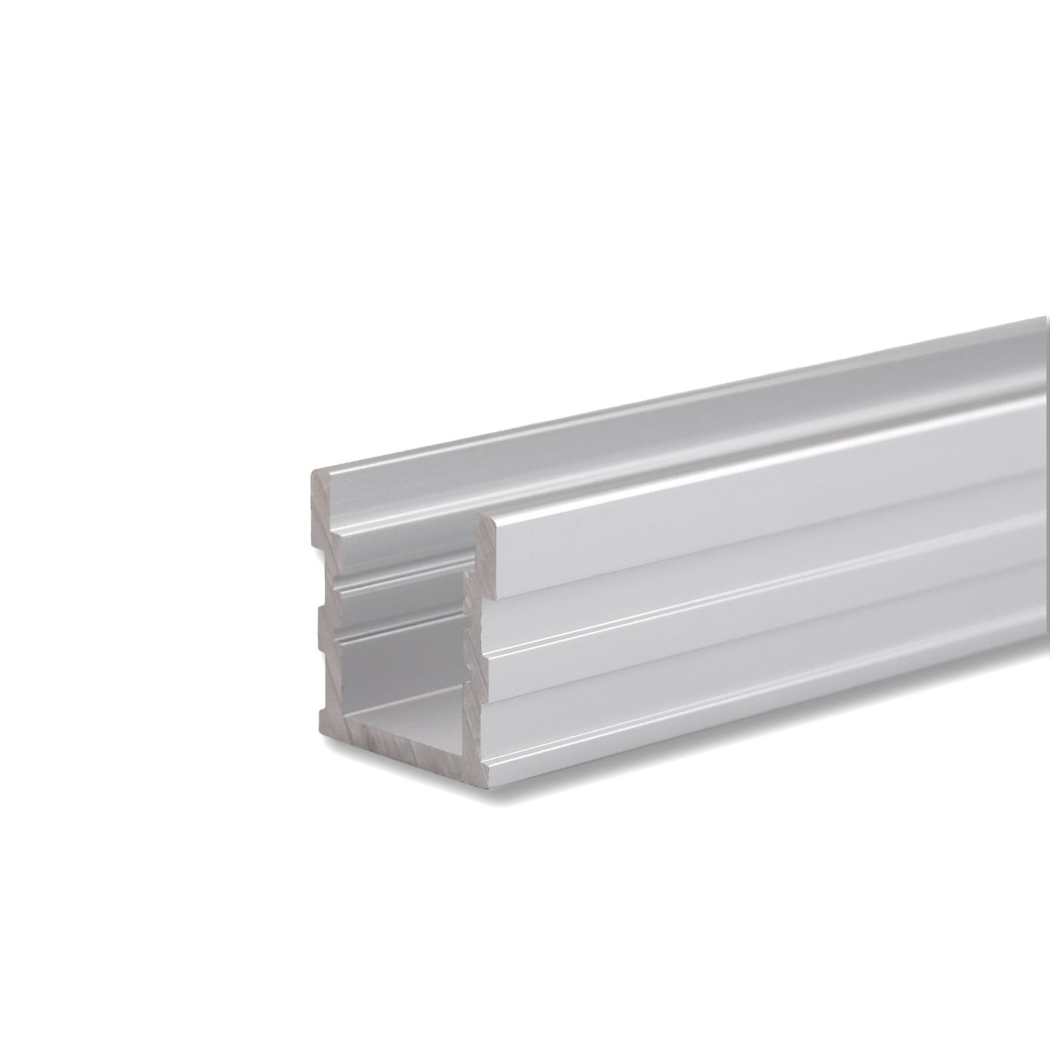 ISOLED LED Profil GROUND-OUT16, befahrbar, Aluminium eloxiert, 200cm, inkl. Abdeckung opal - 2