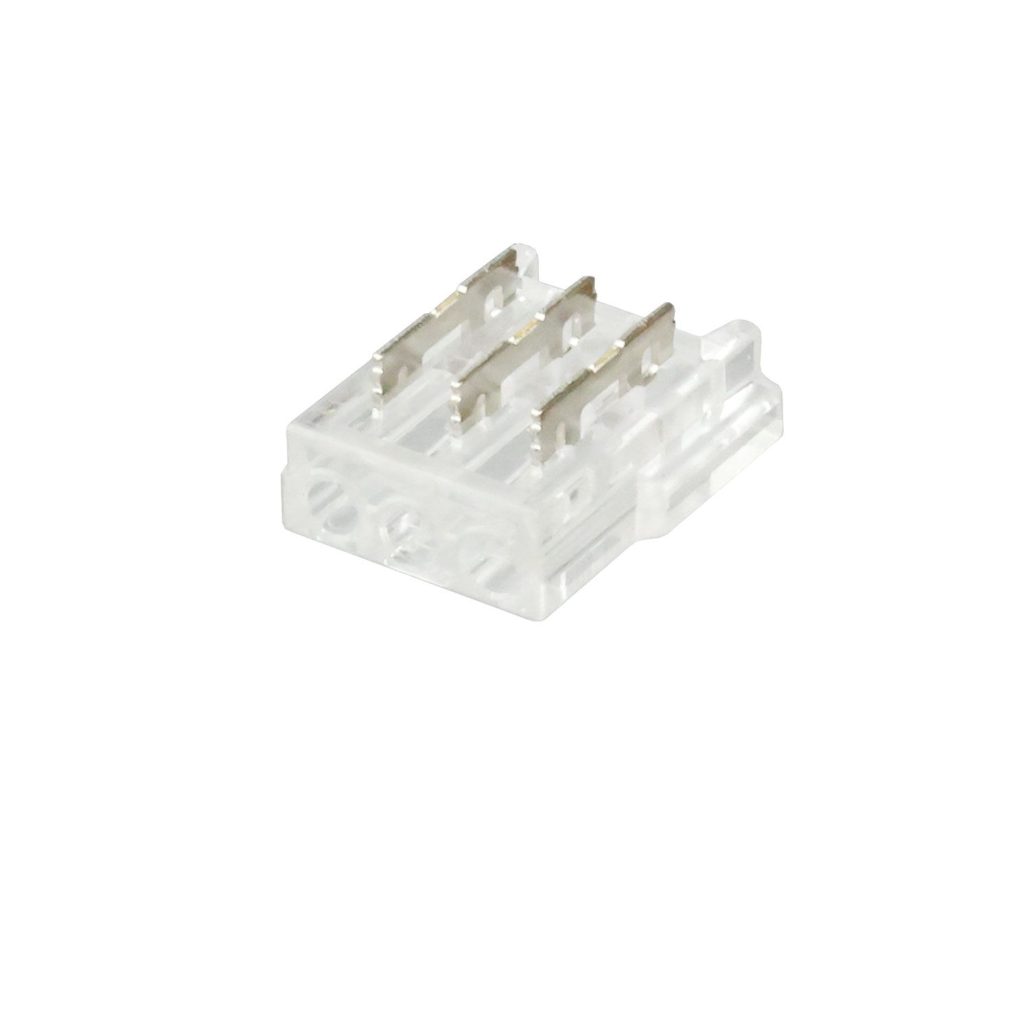 ISOLED Kontakt-Kabelanschluss (max. 5A/0,5qmm) K2-310-V1 für 3-pol. IP20 Flexstripes mit Breite 10mm ISOLED Kontakt-Kabelanschluss (max. 5A/0,5qmm) K2-310-V1 für 3-pol. IP20 Flexstripes mit Breite 10mm - 1