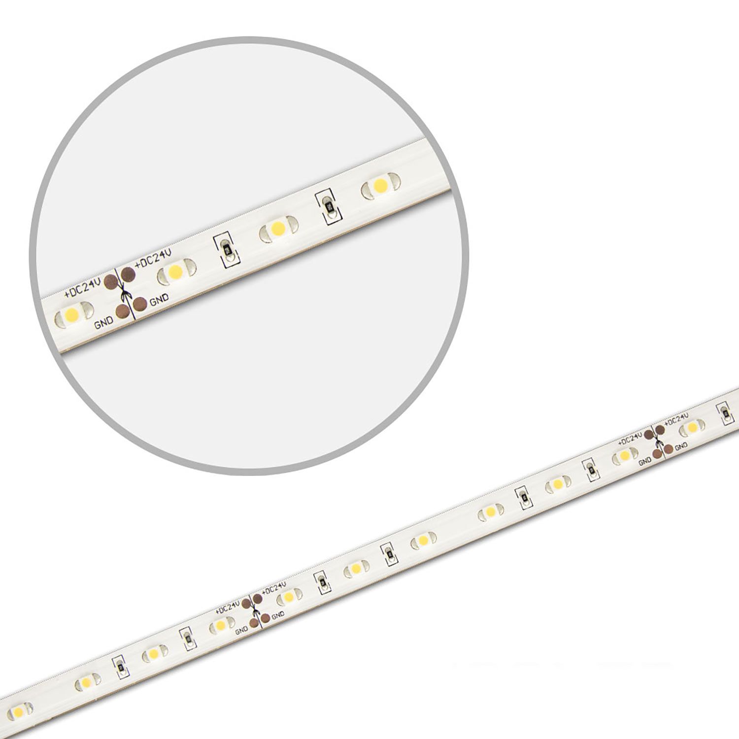 ISOLED LED AQUA827 Flexband, 24V DC, 4,8W, IP68, 2700K, 5m Rolle, 60 LED/m - 3